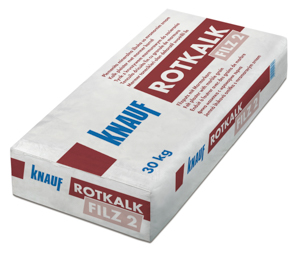 Knauf PF2 Rotkalk Filz 2 1,5mm 30,0 kg Marmor Feinabrieb